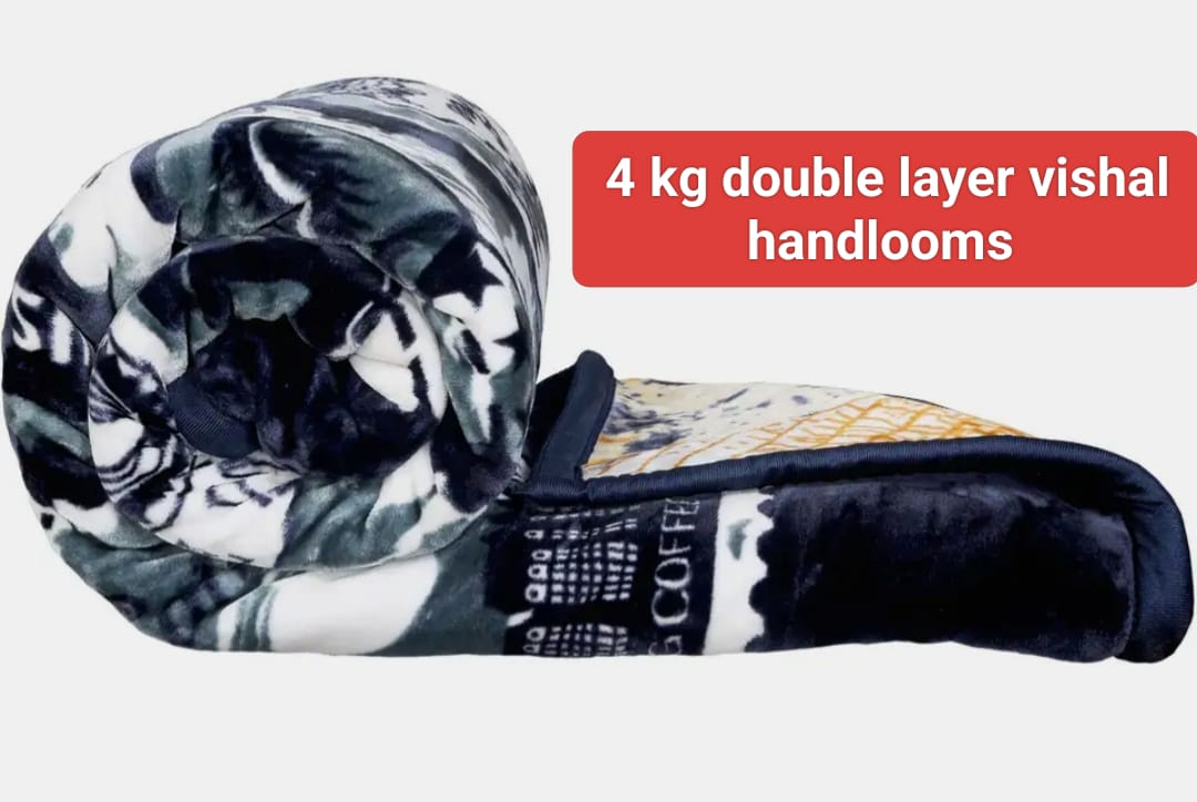 Vishal Handlooms - Elston Cloudy Blanket